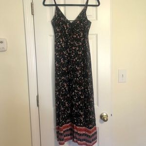Flowy summer midi dress